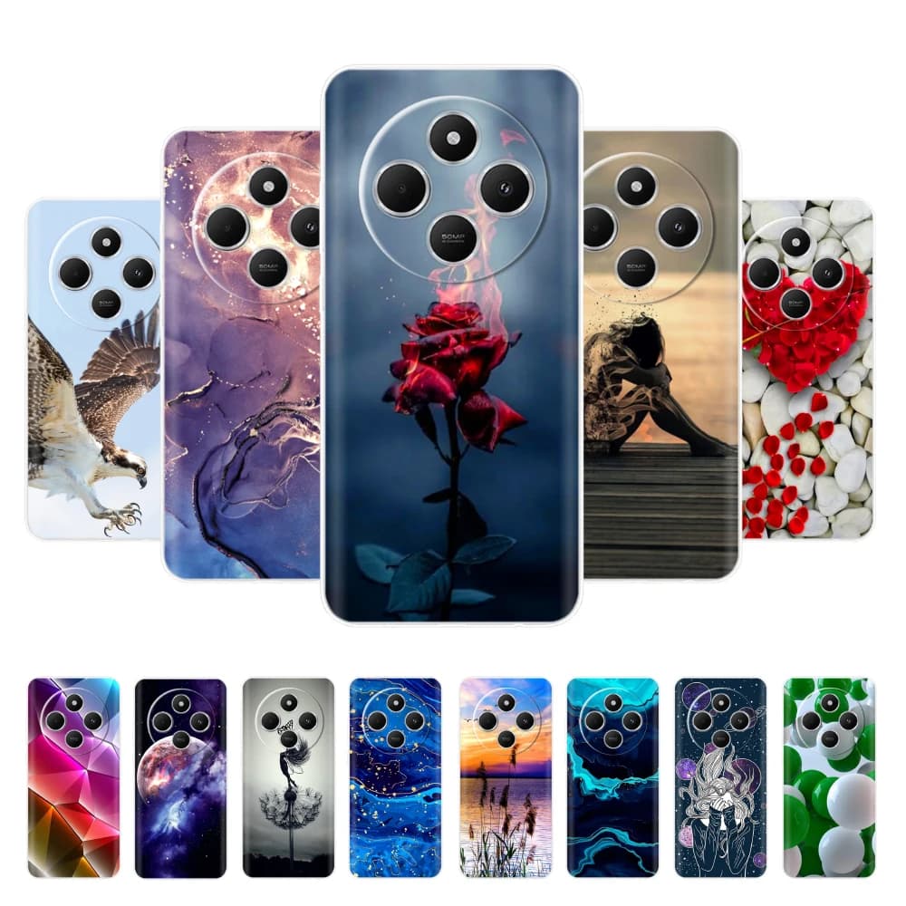 Case For Poco C75 TPU Soft Silicone Phone Cover For Xiaomi Poco C75 Case Fundas 6.88'' Shockproof Bumper PocoC75 4G C 75 Shells