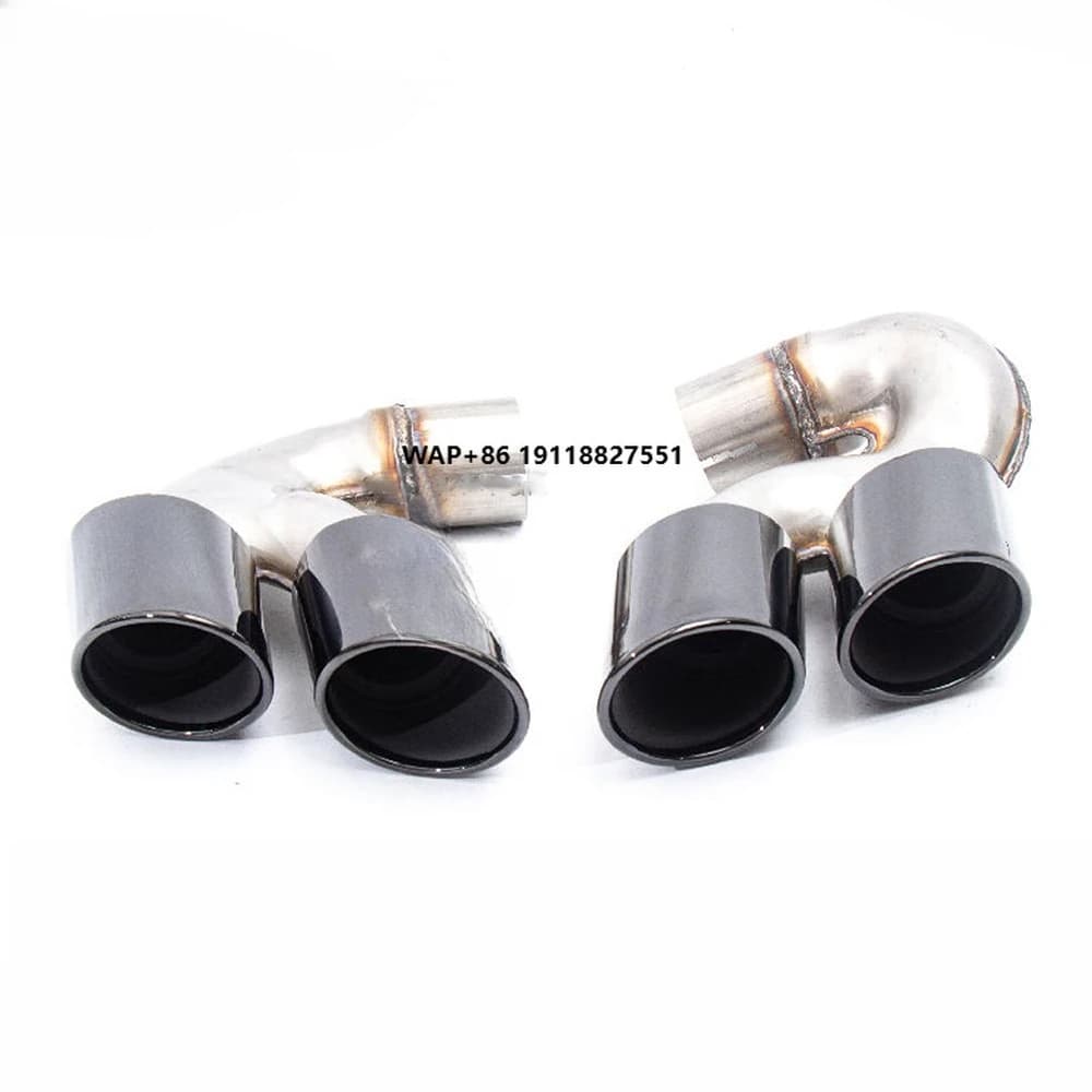 For  G05 G06 40i Upgraded X5M X6M Stainless Steel Tailpipe Throat