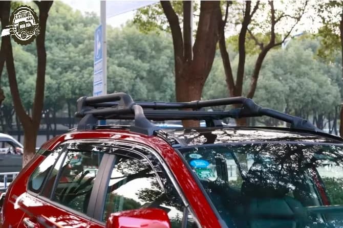 New 4x4 Roof Luggage Carrier Aluminum Alloy Top Roof Racks for RAV4 Roof Rack Car Exterior Accessories