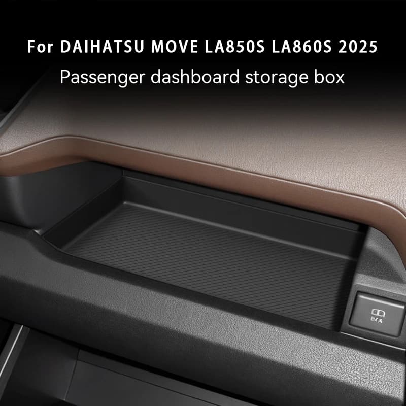 For DAIHATSU MOVE LA850S LA860S 2025 Car Passenger Dashboard Storage Box Car Organizer Tray Interior Accessories