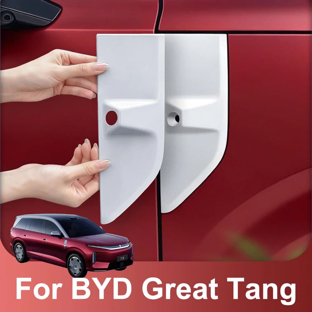 2Pcs Fit For BYD Great Tang 2026 2027 Leaf Board Camera Radar Decorative Cover Interior Supplies Original Color Protective Cover