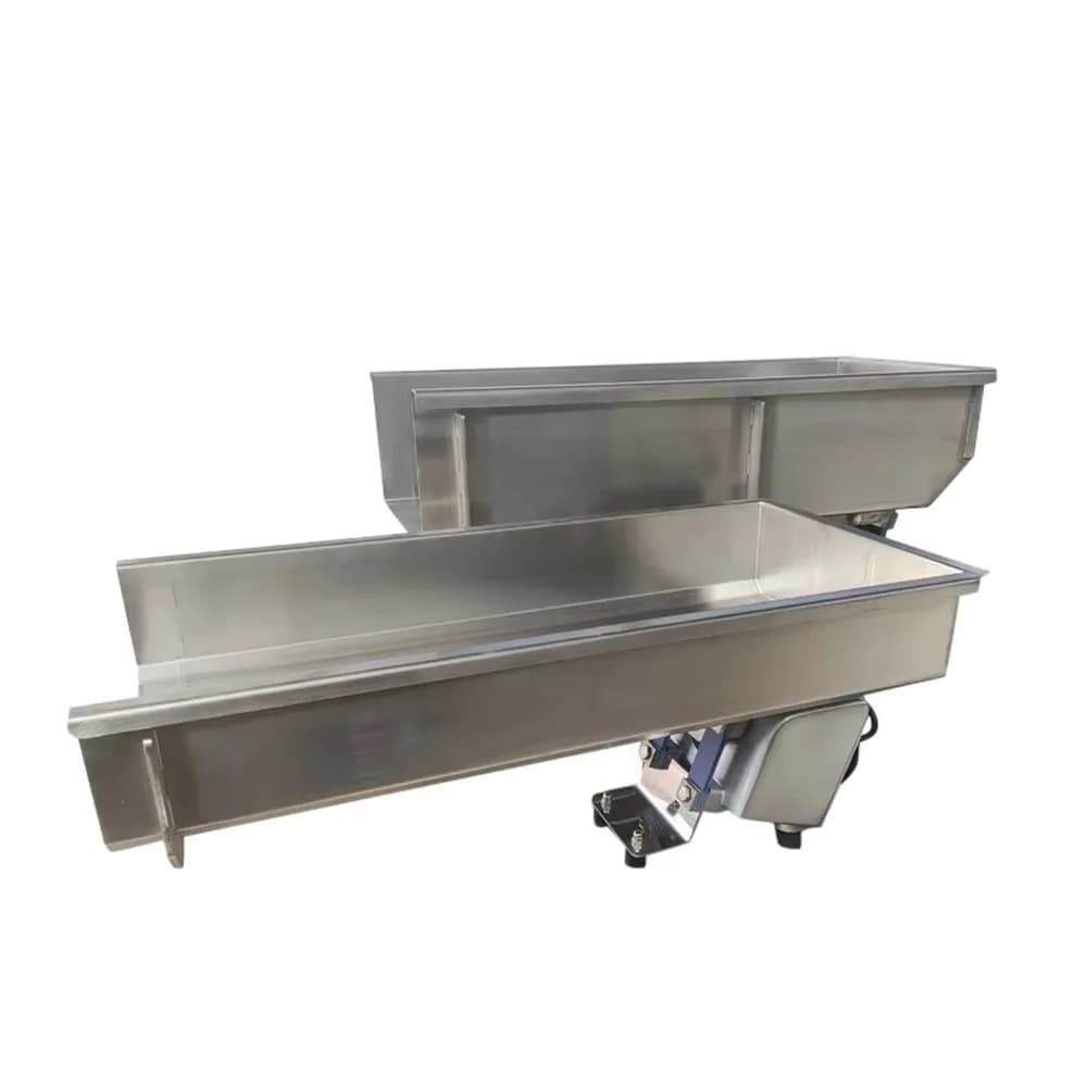 DSW 304/316 Stainless Steel Trough Linear Electromagnetic High Speed Vibration Feeder 220V/110V Engine Powered 1 Year