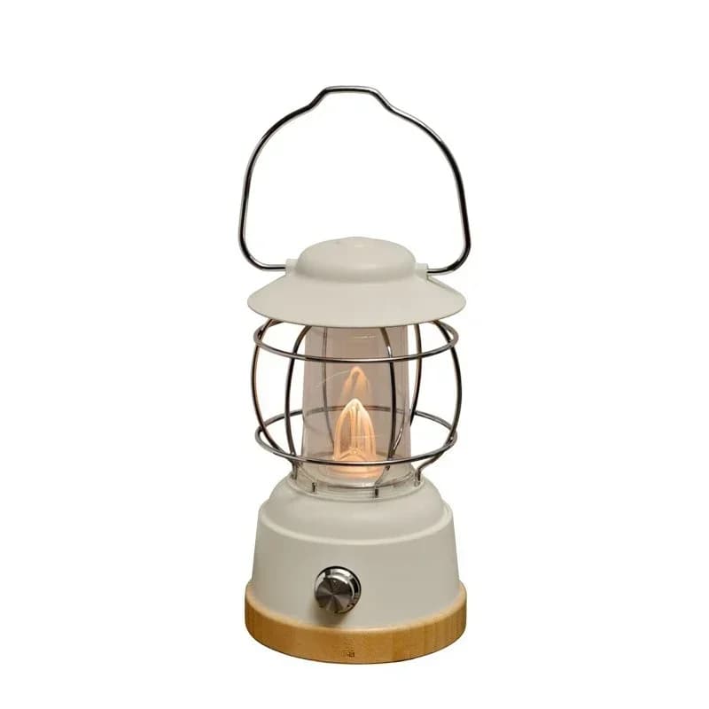 Outdoor camping atmosphere tent camp retro casual portable horse lamp