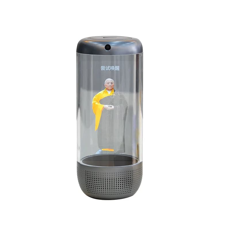 Holographic display cabinet 360 ° interactive display cabinet, three-dimensional projection of and automotive