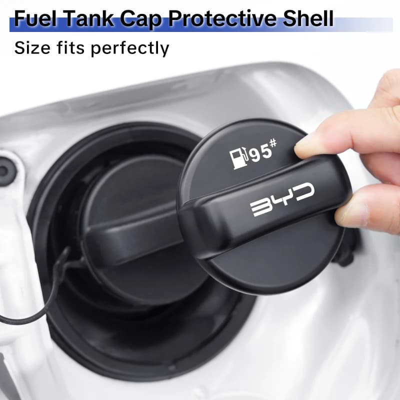Car Fuel Tank Cap protective shell Universal Fuel Lid Trim Auto Interior Accessories  For BYD M6 E5 E6 Tang Song Qing Yuan Max