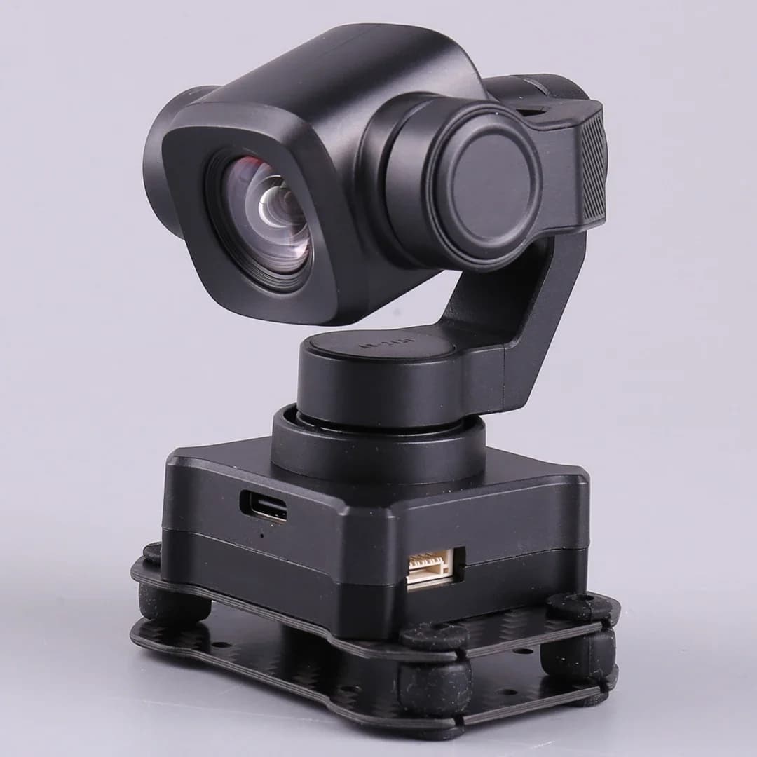 Cross-border Special Supply A8 mini 4K 8MP Ultra HD 6X Digital Zoom Gimbal Camera with 1/1.7" Sensor 95g Lightweight 55x55x70mm