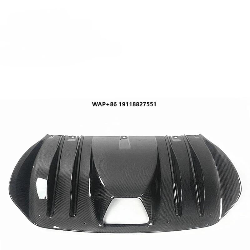 OEM Style Carbon Fiber Rear Bumper Diffuser Lip Spoiler for F430