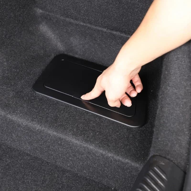 ABS Trunk Side Storage Box Privacy Storage Box ForBMW 5 Series G60 2024-2026 Trunk Hide Stowing TIdy Box Accessories