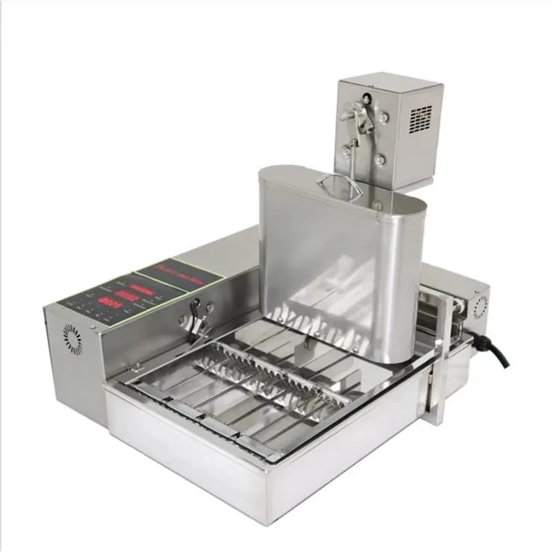 Gold Seller Digital Stainless Steel 4 Rows Automatic Mini Donut Making Machines With Best Price