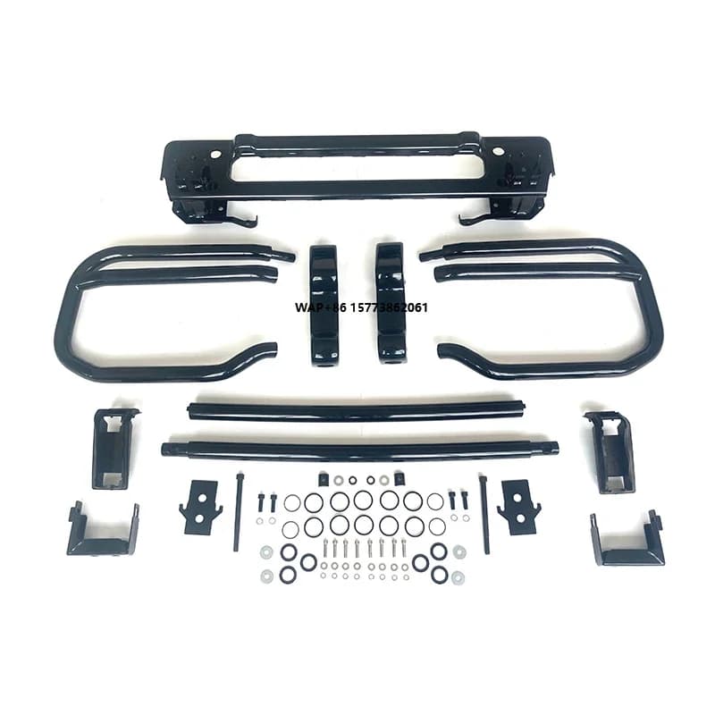 2019-2024Year Glossy Black G Class W464 G63 Front Bumper Guard 1:1 Car Bumpers Bull Bar Bracket Protective Car Accessory for G63