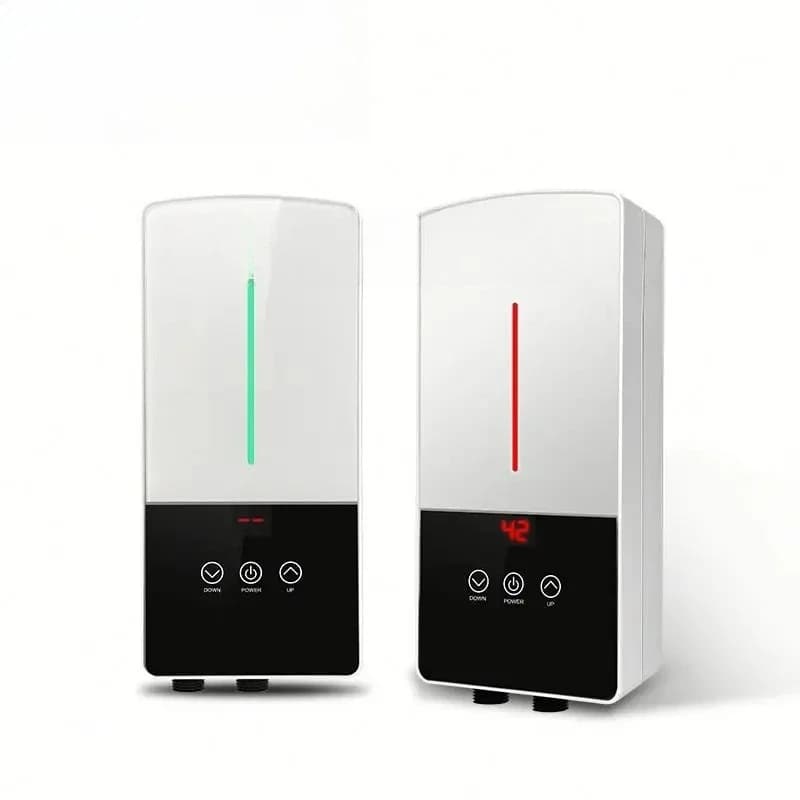 Intelligent thermostatic heater 3.5-5 KW leak dry combustion protection and wall hanging small home
