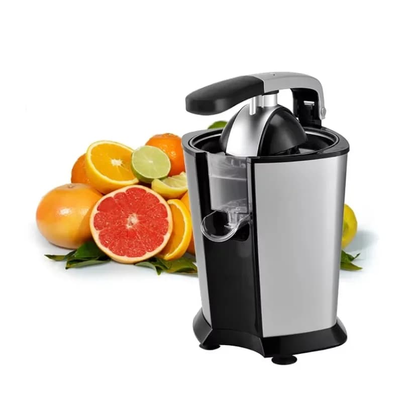 Stainless steel electric orange juice juicer, multi-functional, low noise, simple operation, high efficiency