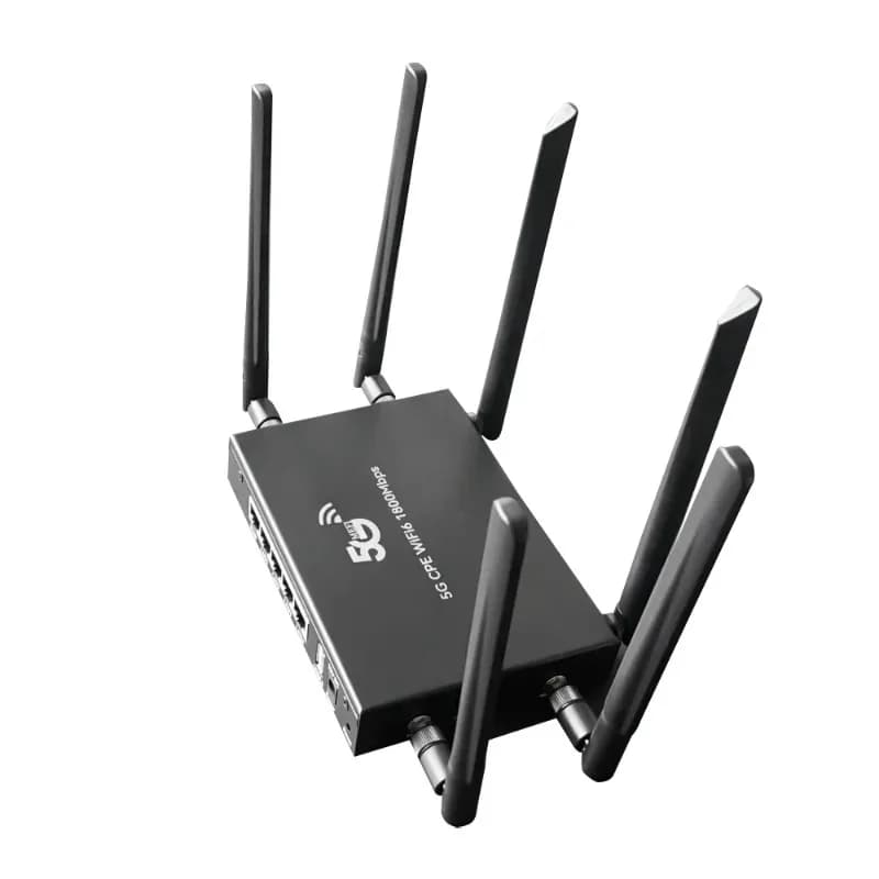 Y1800 pro 5G WiFi 6 CPE Router with SIM Card Slot And External Antenna for Home & Enterprise Use USA Hot Selling 5G Modem