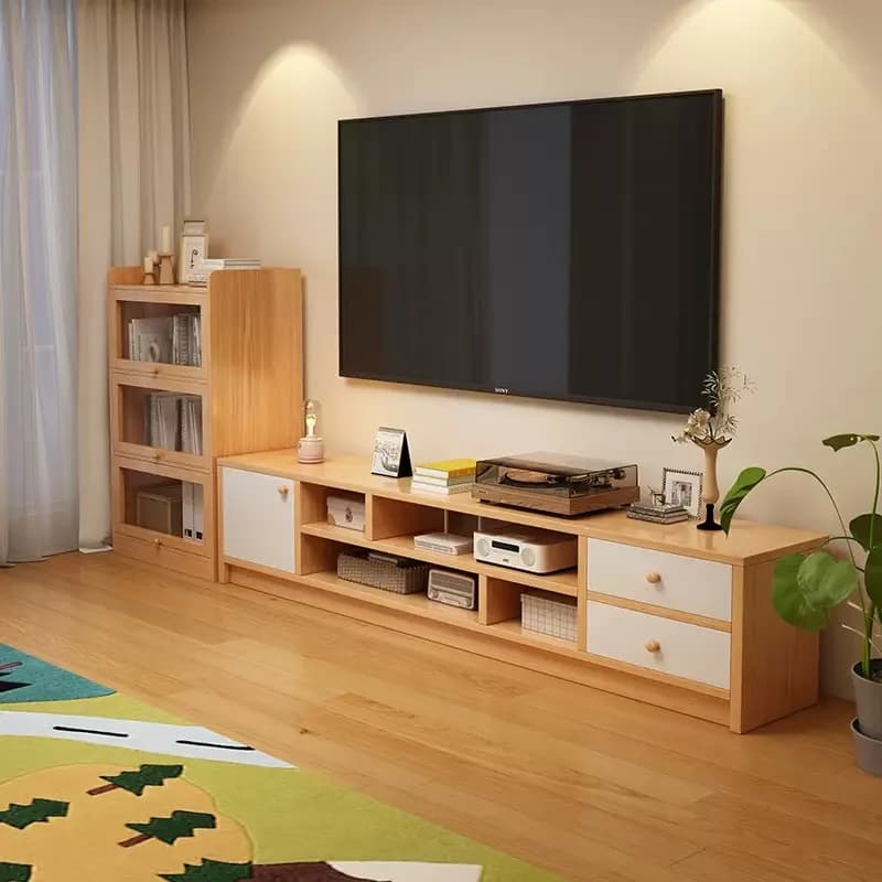 Living room furniture TV cabinet style Modern simple living room TV cabinet