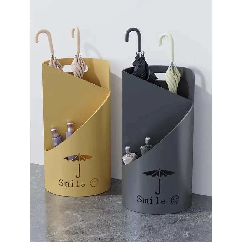Household Umbrella Stand Doorway Drainable Umbrella Holder Home Storage Organizer