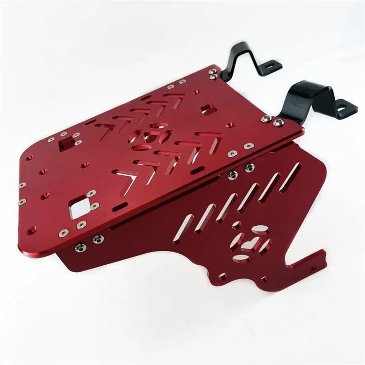 long and short tail frame seat cushion, electric vehicle rear seat extension bracket, aluminum alloy rear tail frame shelf
