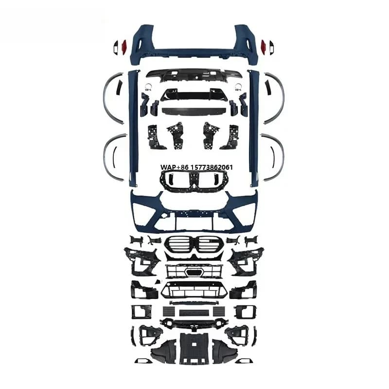 Body Kit Car Parts Car Bumpers Suitable for 23rd Generation  X5 (G05 LCI) Was Later Modified Into X5M