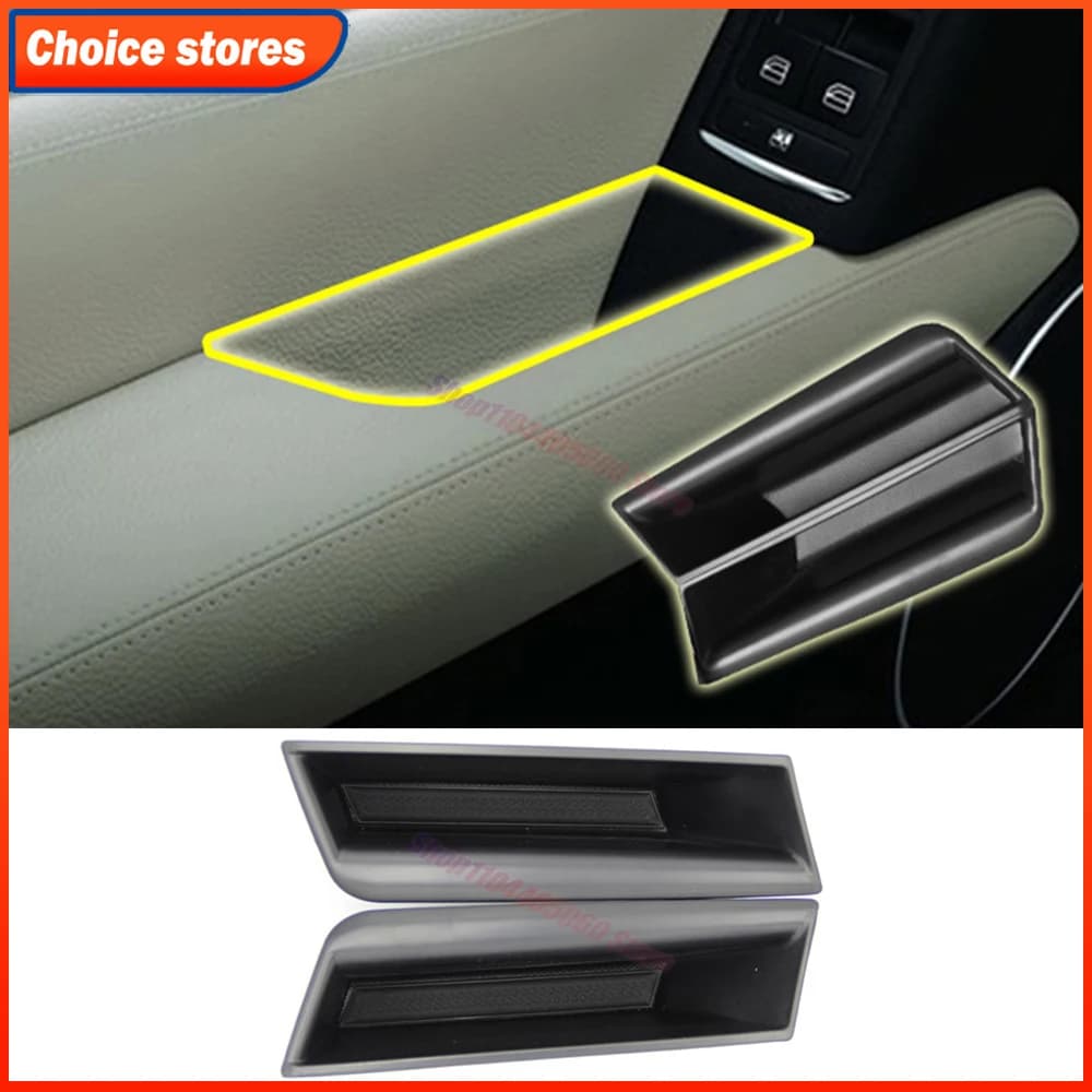 Car Door Storage Box for for mercedes-benz C Class W204 2008-2014 Front Door Organizer Auto Interior Accessories