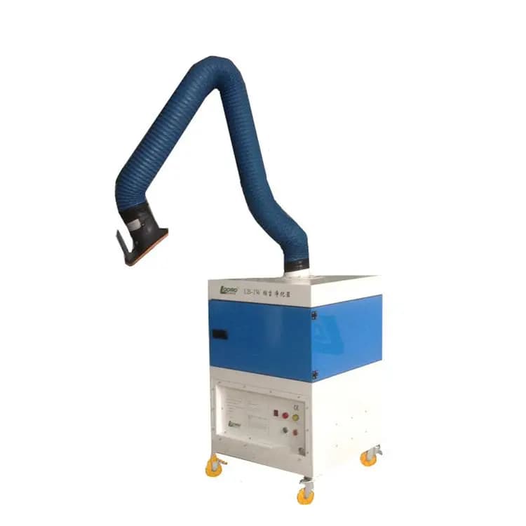 Industrial  Cutting Smoke Odor  Activated Carbon Filter Fume Extractor Odor Eliminator Machine