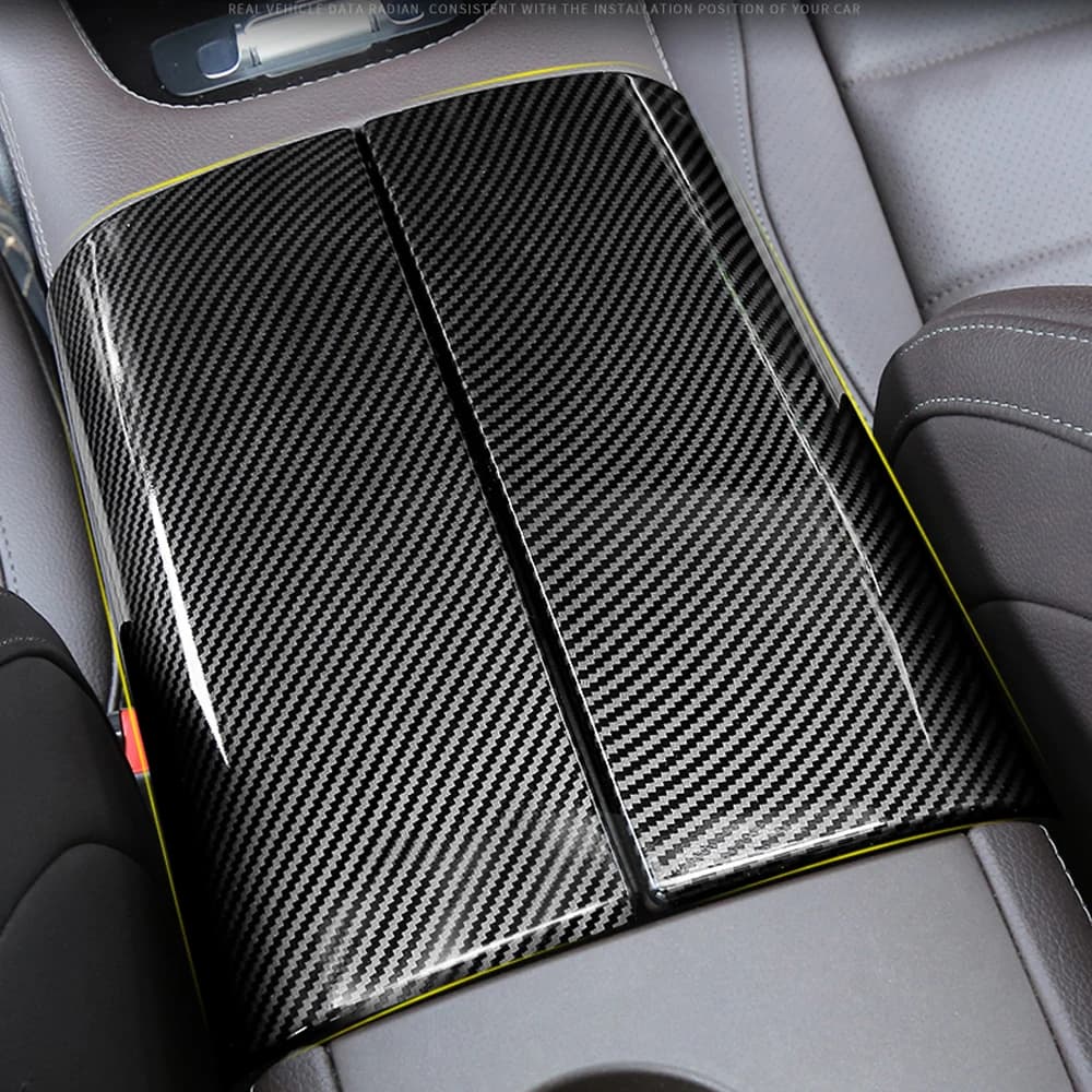 Center Console Armrest Panel Cover Trim For Mercedes gle w167 c167 gle carbon w167 gls x167 400d gle 350/amg 450 accessories
