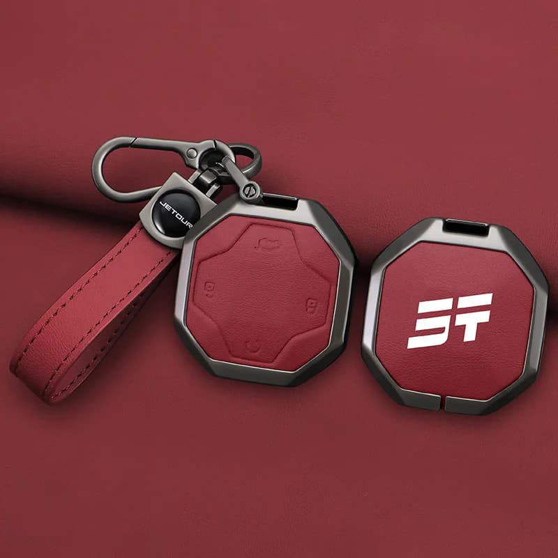 Zinc Alloy Car Remote Key Fob Cover Case For Chery Jetour T2 Traveler 2023 2024 Keyless Keyless Auto Accessories