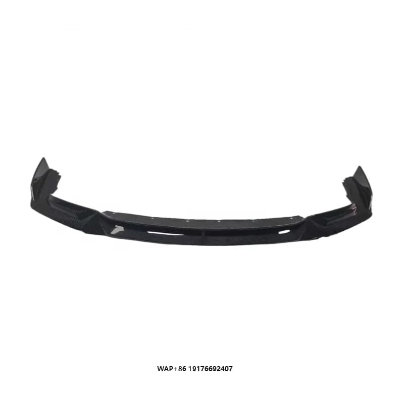 For M8 F93 Upgrade ALN Style Dry Carbon Fiber Front Bumper Lip Front Lip Body Kit