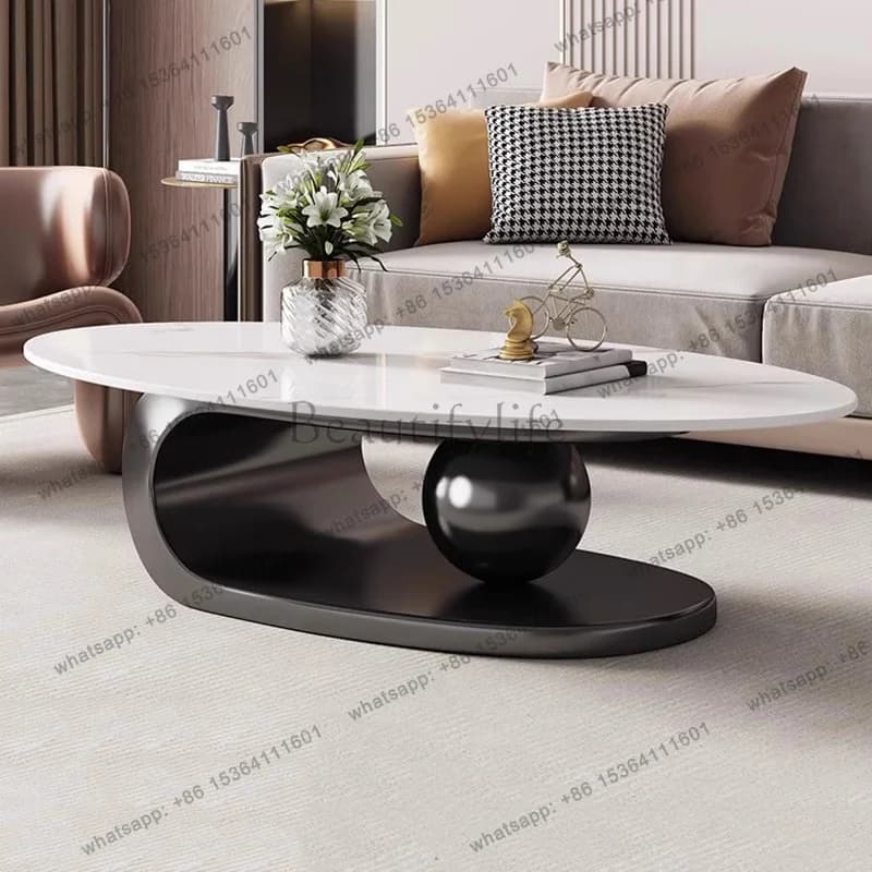 Cheap Cute Coffee Table Unique Italian Designer Modern Decoration Side Table Space Saving Mesas Bajas Chinese