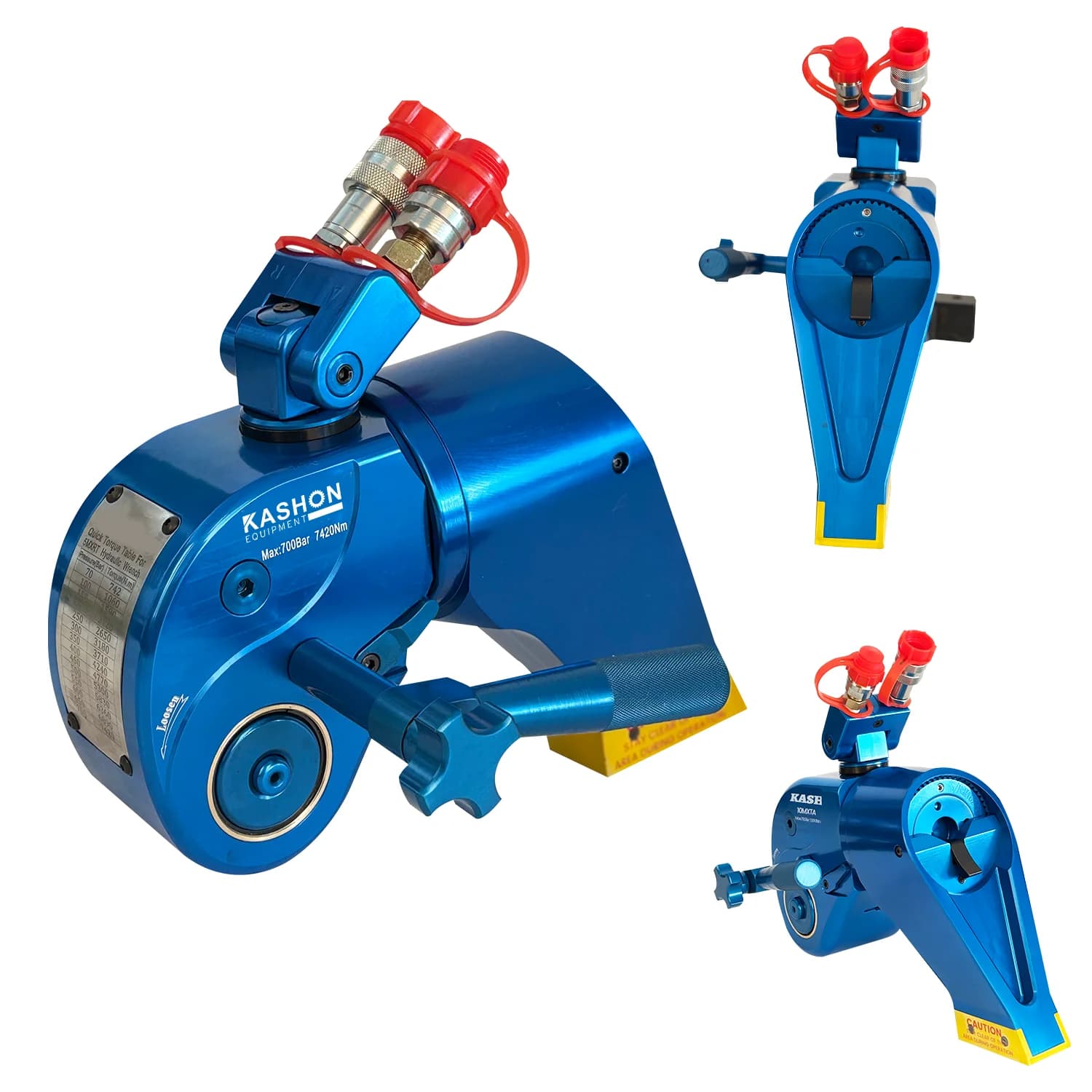 10,000psi Lightweight Adjustable Square Drive Hydraulic Torque Wrench