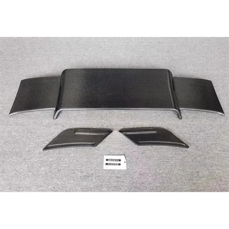 B Style Carbon Fiber Rear Spoiler Rear Wing for  G-Class W464 G500 G63 G350