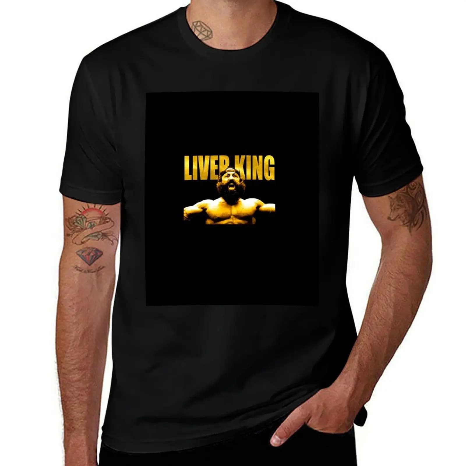 The Liver King T-Shirt Plus Size Non-Shrink T-Shirt