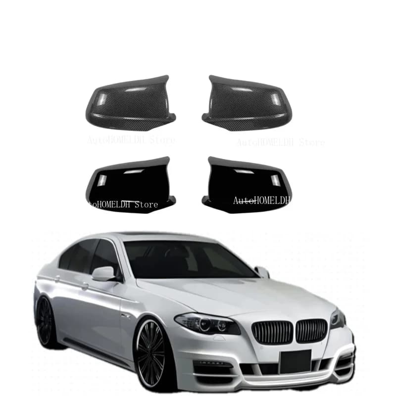 Car  Rearview Mirror Cap Side Mirror Cover Fit For BMW 5 Series F10 F11 F18 Pre-LCI 2010-2013 M Performance Accessories