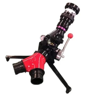 Portable Flexible Self Oscillating Movable High Flow Long Range Remote Control Aluminum Alloy Water Cannon for Fire Fighting