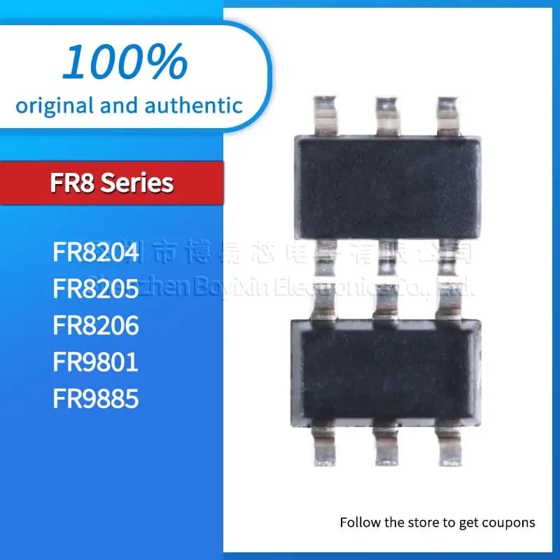 5pcs/batch FR8204 FR8205 FR8206 FR9801 FR9885 Black PC shell