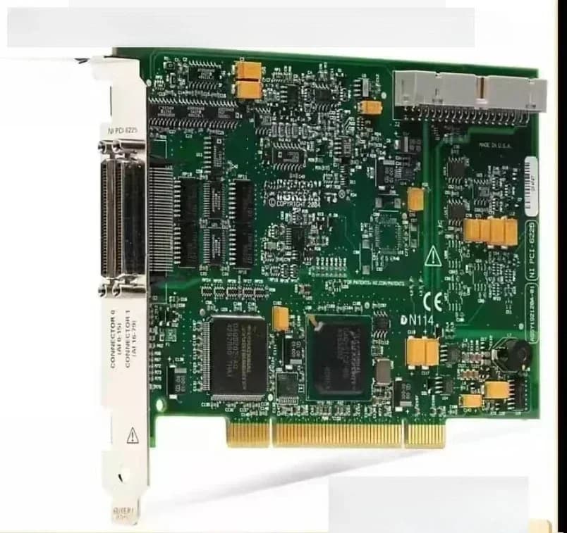 NI PCI-6225 779295-01 80 AI (16-bit, 250 kS/s), 2-channel AO, 24-channel DIO, PCI multi-function I/O device