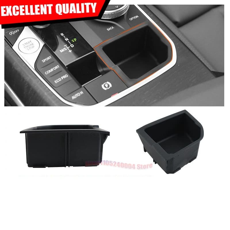 For BMW 2 3 4 Series X3 X4 Z4 G Chassis Car Center Console Gear Shift Organizer Modified Storage Box 61319475