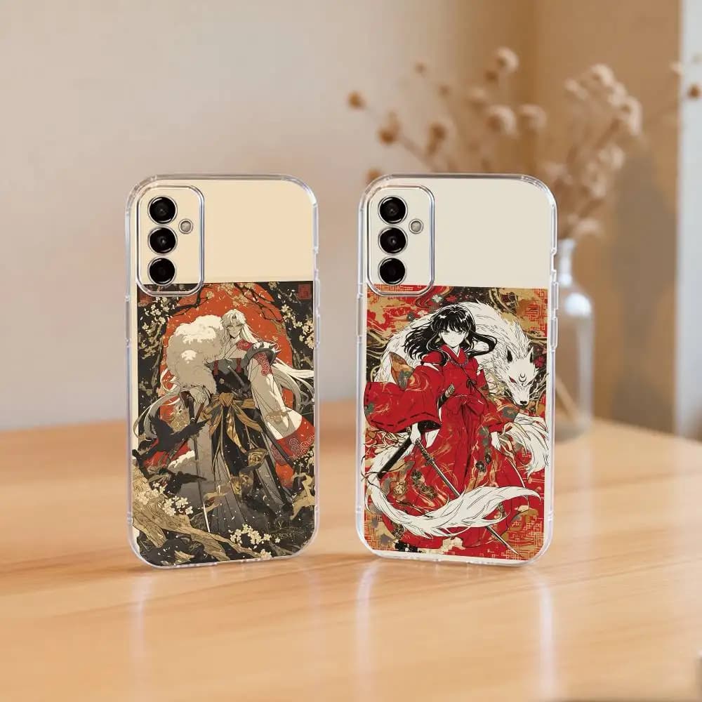 Anime I-INUYASHA Phone Case Transparent Silicone Soft For SamsungA10,12,20,21S,30,31,40,50,51,52,70,71