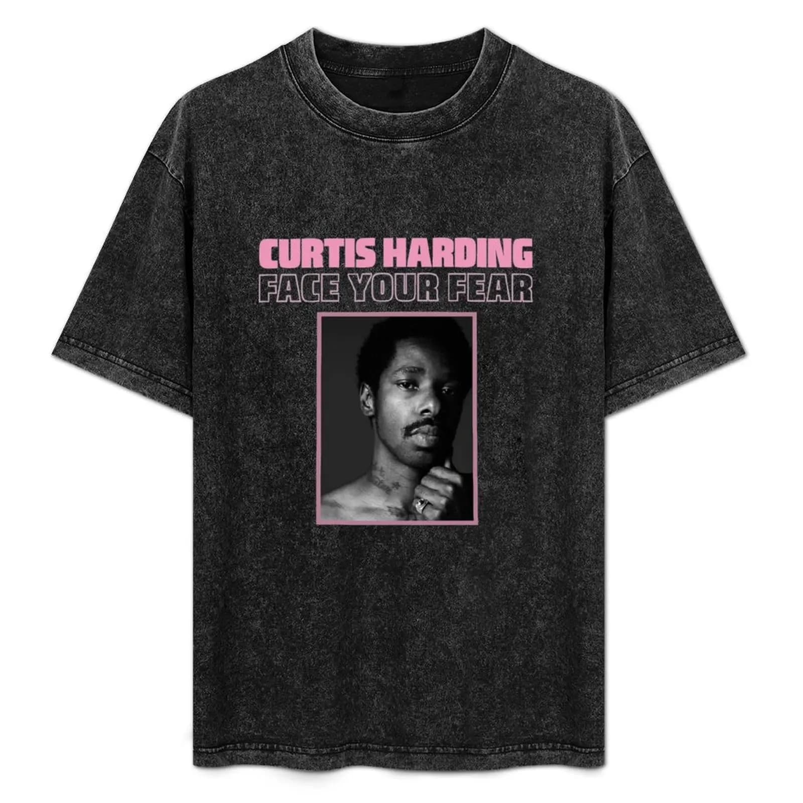 "On And On" - Face your fear Curtis Harding T-Shirt tees heavyweights vintage anime shirt graphic shirts mens fashion