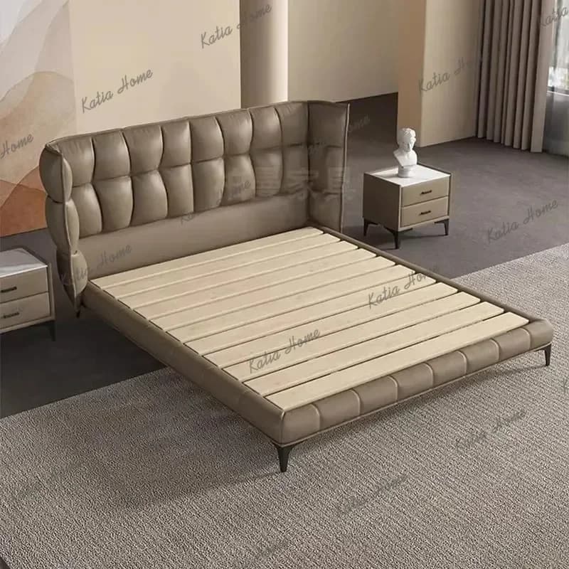 Queen Size Double Bed Comforter Luxury Platform Living Room Queen Bed Full Size Headboards Single