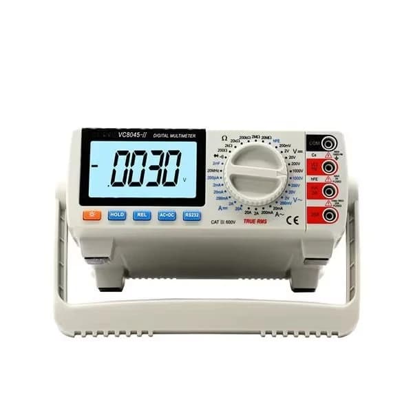 VC8045-II High Precision Desktop Multimeter True RMS 19999 Counting Electrician Desktop Electronic Measuring Instrument