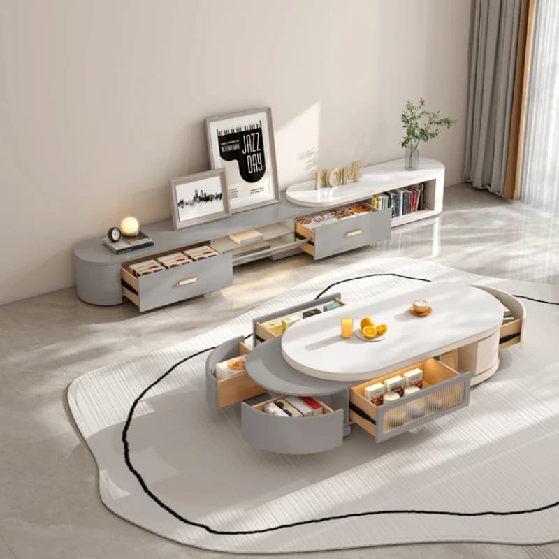 Design Modern Coffee Tables European Style Storage Floor Nordic Coffee Tables Living Room Salon Tavolino Salotto Furniture Home