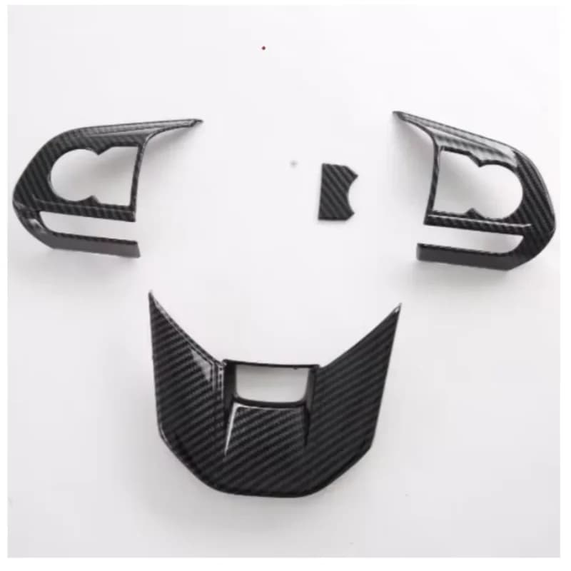For Toyota Veloz 2022 -2024 Car Accessories ABS Interior Steering Wheel Trim Cover Molding Decoration Stickers W4