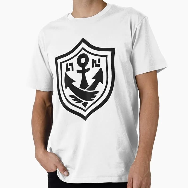 Anchor Tee Cute Cartoon Videogame Splatoon Gift T Shirt for Gamer 1130 Short Sleeve Graphic Clothes Unisex Tee US Size S-6XL