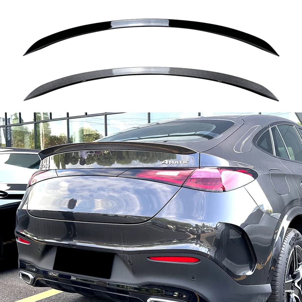 For Mercedes Benz GLC Coupe C254 GLC300 400 AMG 2023 2024 Body Kits Tuning Car Rear Trunk Boot Spoiler Wing
