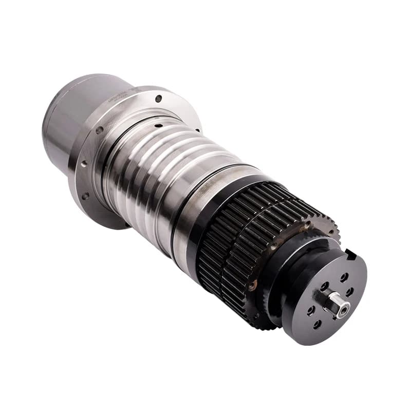 High Speed BT40 Atc Belt Driven Spindle 8000rpm with Diameter 120mm Machine Tool Spindle for Cnc Milling