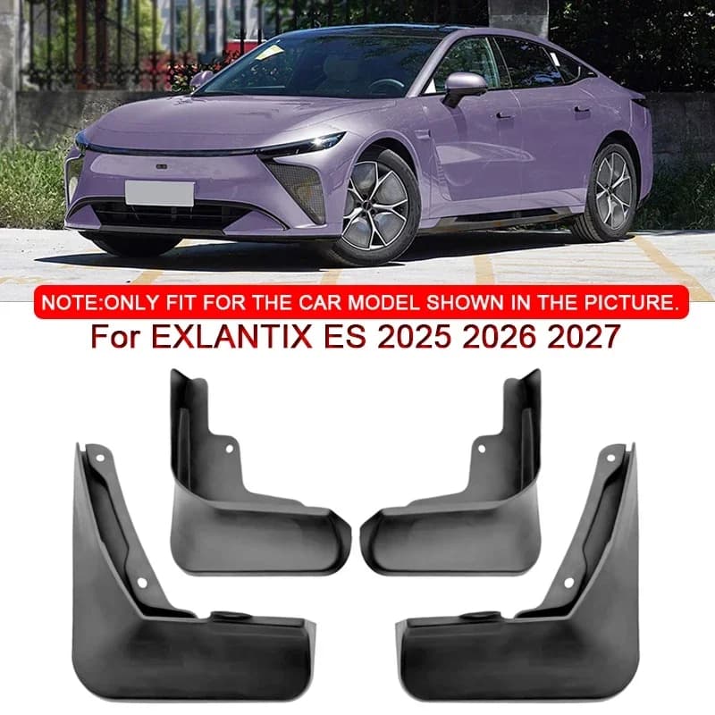 Para EXLANTIX ES 2025 2026 2027 estilo de coche ABS guardabarros de coche protector contra salpicaduras guardabarros guardabarro