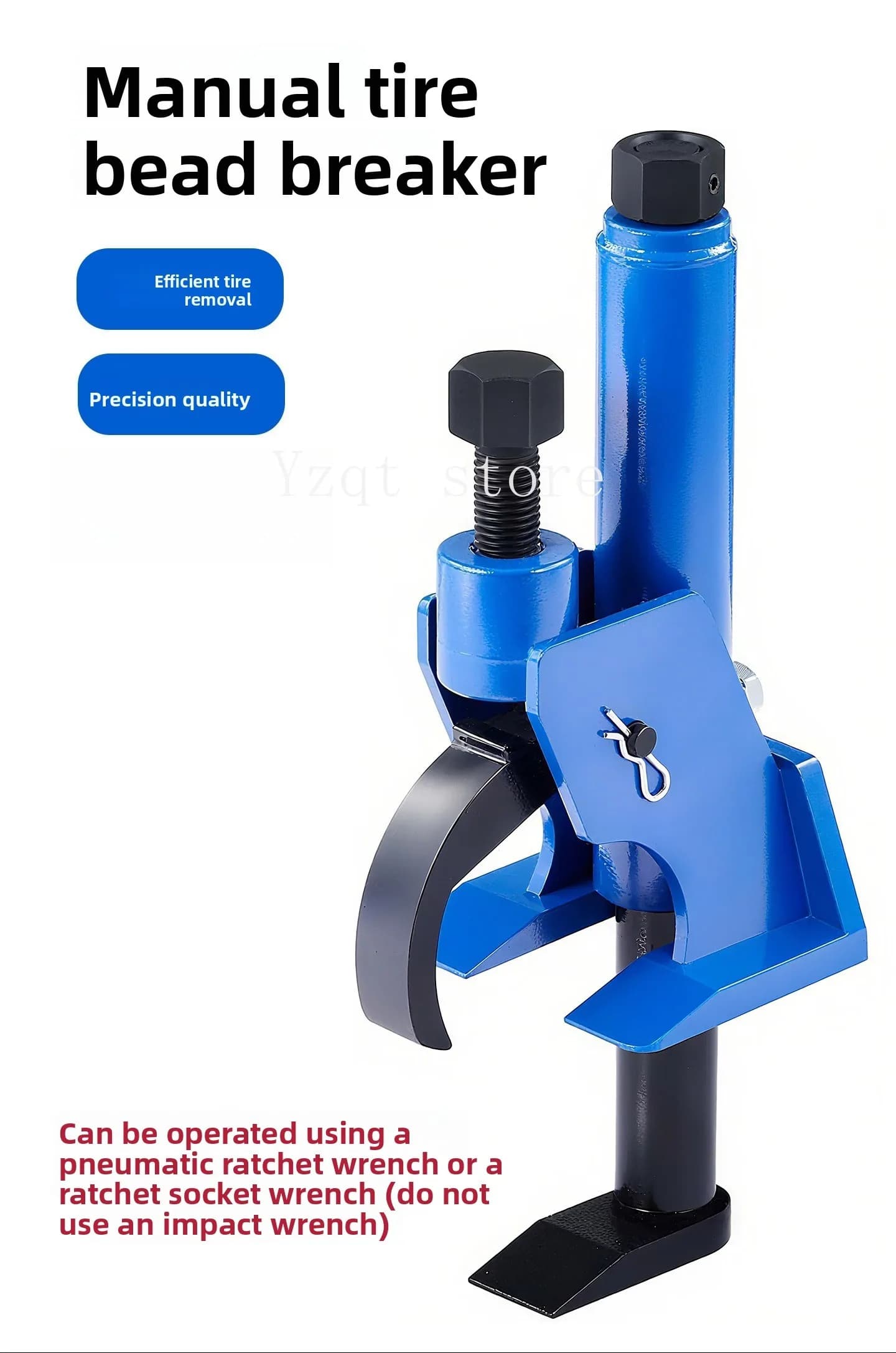 Manual tire bead remover Adjustable hammer  changer Tool  remover tire picker