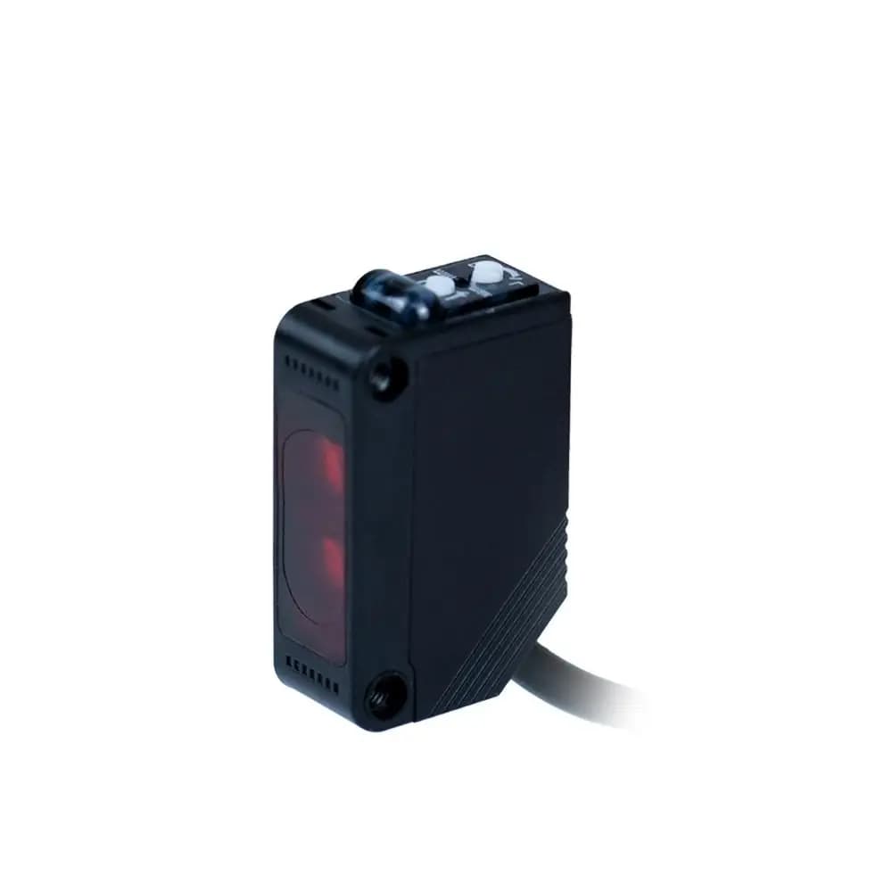 Original Photoelectric Switch Square Retro Reflection Sensor 10-30V NPN Laser-free Distance Series Optical Sensor