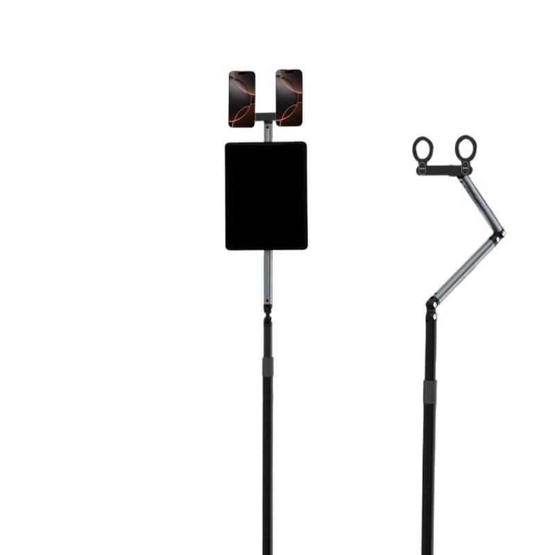 Magnetic mobile phone video live broadcast bracket, floor-to-ceiling professional vlog video adjustable retractable lazy