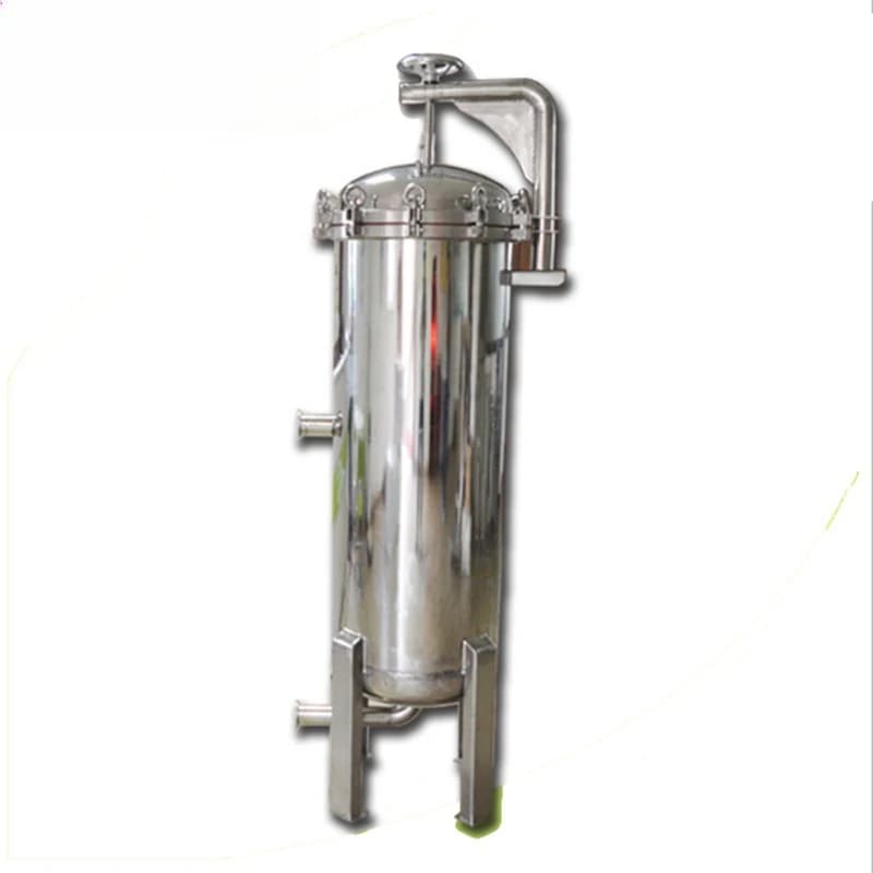 Vertical horizontal large-capacity filter, cartridge filter, industrial large-flow water treatment filter