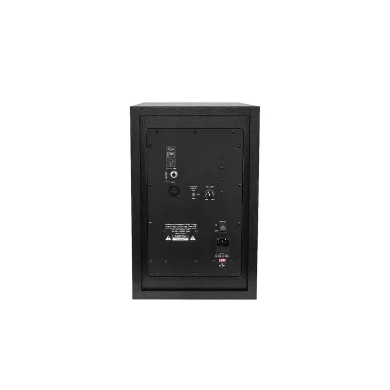 Professional Bi-Amp Studio Amplifier Pair, Black